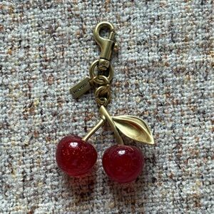 ❤️🍒Coach Cherry Keychain🍒❤️ REAL